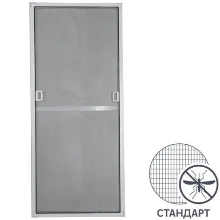 Москитная сетка белая 120x46 см к окну ПВХ 130x100 см