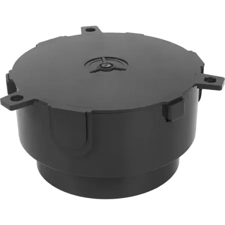 Коробка для люка в пол Экопласт D155 мм под бетон пластик цвет черный