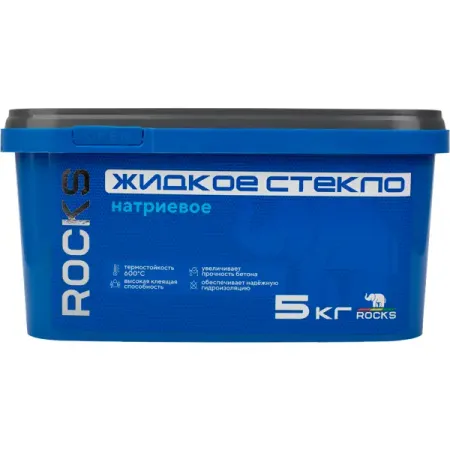 Жидкое стекло Rocks 5 кг