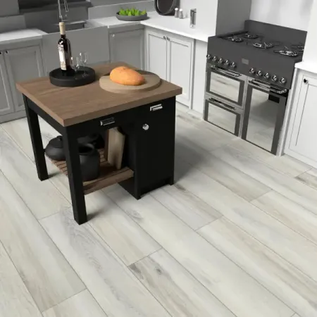 SPC плитка «Дуб Флай» 33 класс 4 фаски толщина 3.5 мм 2.5 м² натуральный янтарь кальцит кластер