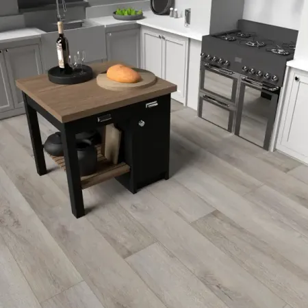 SPC плитка «Дуб Краун» 43 класс 4 фаски толщина 5 мм 2.2 м² натуральный янтарь кальцит кластер