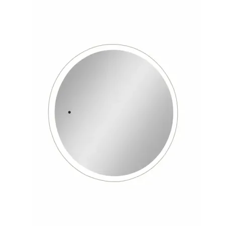 Шкаф зеркальный подвесной Time с подсветкой 70x70 см цвет белый