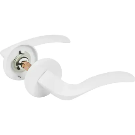 Дверные ручки Edson EDS-40H-R2 цвет белый ручка дверная на розетке зенит зщ2 07 белый