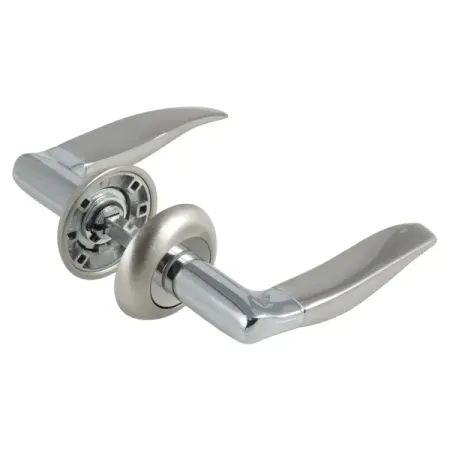 Дверные ручки Edson EDS-7H-R1 цвет никель дверные ручки для tesla model 3 y juniper антифриз наклейки на ручку накладка морозостойкая дверная ручка из абс пластика 4 шт 2017 2023