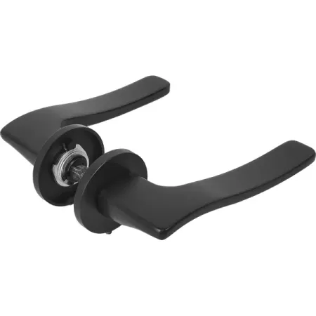 Дверные ручки Edson EDS-80B-R2 цвет черный
