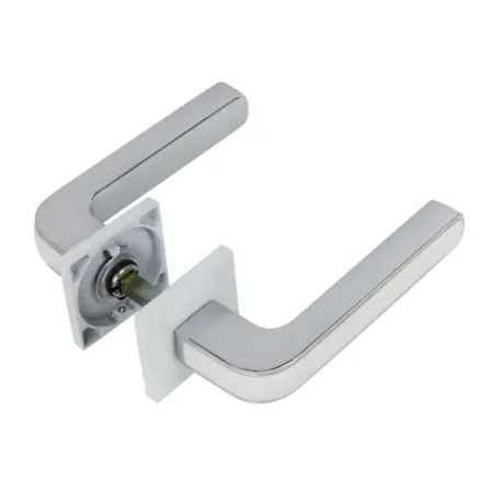 Дверные ручки Edson EDS-177H-Q2 цвет белый ручка дверная на розетке зенит зщ2 07 белый