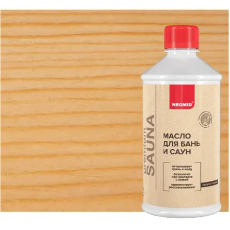 Масло для бань и саун Neomid цвет прозрачный 0.5 л