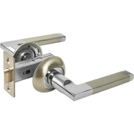 Дверные ручки Punto Polo без запирания комплект цвет никель/хром