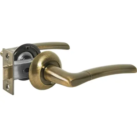 Дверные ручки Punto Ardea без запирания комплект цвет бронза дверные ручки punto crona без запирания бронза