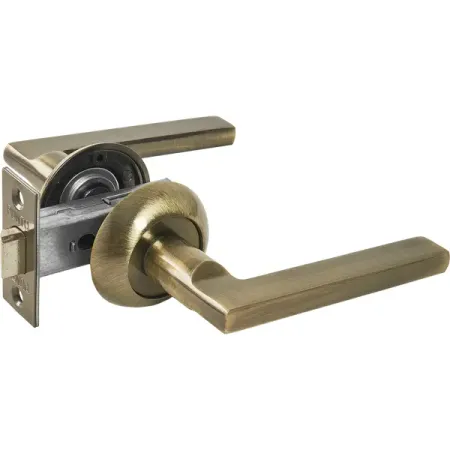 Дверные ручки Punto Polo без запирания комплект цвет бронза дверные ручки punto crona без запирания бронза