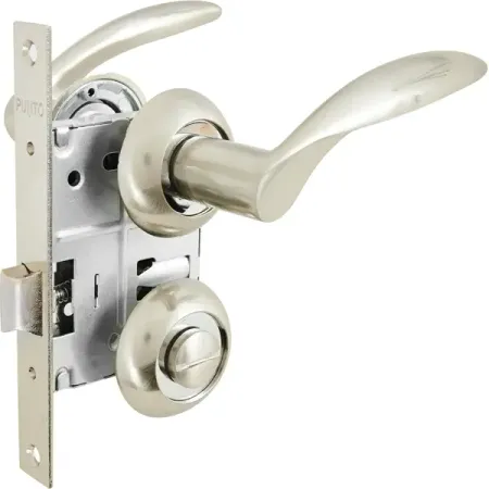 Дверные ручки Punto Viola с запиранием комплект цвет никель/хром