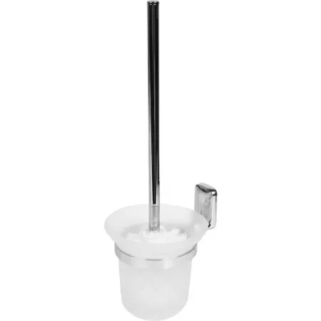 Ершик для унитаза Lemer Elegia стекло цвет белый матовый шар maxijoy блестящий 100мм стекло белый