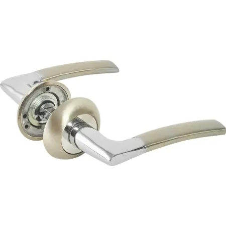 Дверные ручки Punto Ardea без запирания цвет матовый никель/хром