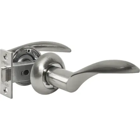 Дверные ручки Punto Viola без запирания комплект цвет никель/хром