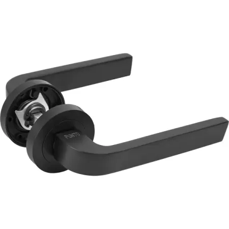 Дверные ручки Punto Evo без запирания цвет черный