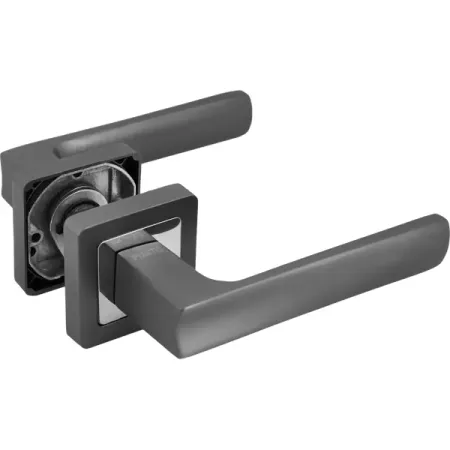 Дверные ручки Punto Ergo без запирания цвет графит марина сергеевна дороченкова любопытный енотик тим почему земля круглая внутри горячая а снаружи неровная книжка подготовишки