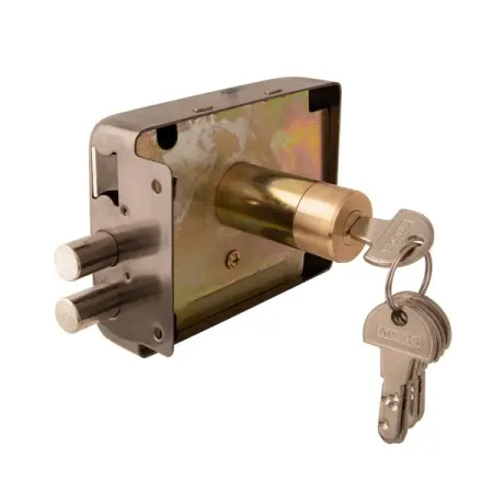 Замок накладной Apecs 9331-C-BN, цвет черный никель