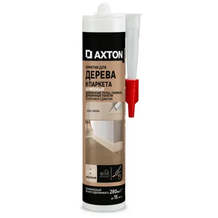 Герметик акриловый Axton для дерева клен/ясень 280 мл
