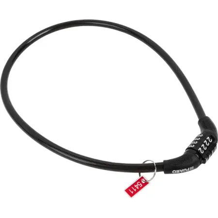 Замок тросовый Fuaro PL-0865-CODE, 8 мм, 65 см