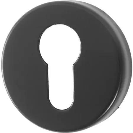 Накладка на цилиндр Punto 015 53.5x53.5 см цвет черный 2 шт. накладка под цилиндр escur euro fin универсальная и для финских дверей круг матовый