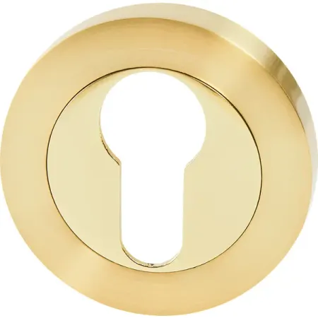 Накладка под цилиндр Punto BK6.R.TLK52 цвет золото 2 шт. профиль ручка 396мм крепление саморезами золото матовое ph ru22 400 gl