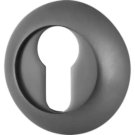 Накладка на цилиндр Punto ET.R.TL54 53.5x53.5 см цвет графит 2 шт.