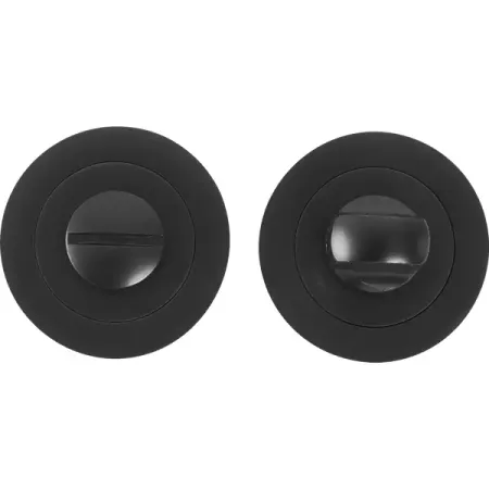 Ручка поворотная ЦАМ LM/A BK6.R.TLK52 BL-24 53.5 мм цвет черный nindejin винты саморезы черные крестообразные m1 2 m5