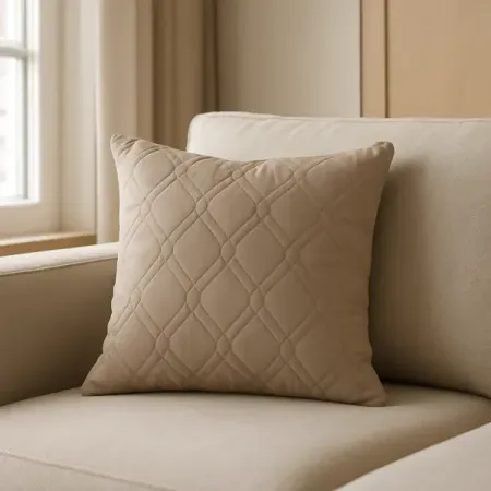 Подушка декоративная Linen Way 43x43 см цвет бежевый