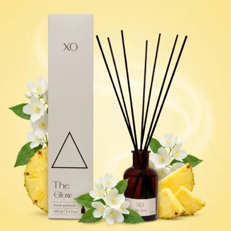 Ароматический диффузор Arida Home Xo The Glow 100 мл светящиеся камешки для сада glow in the dark 25 50 шт