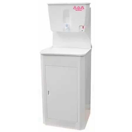 Умывальник с электрическим водонагревателем Мастерица ЭВБО-17 435x495x1300 мм металлическая тумба белый