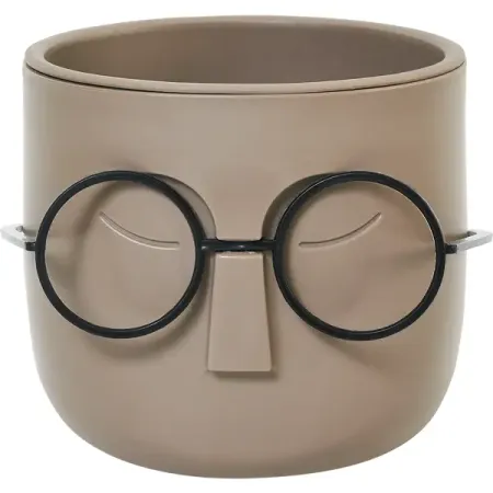 Кашпо для цветов Idea Стив ø11.5 h11 см v0.65 л пластик французский серый канцелярии capybara 21 шт