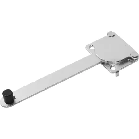 Ограничитель оконный 185 мм, цвет серебристый