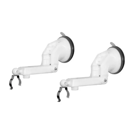 Крепление телескопическое на присосках для фитосветильника Т5 Ritter Planta 56293 1 пластик металл цвет белый 2шт