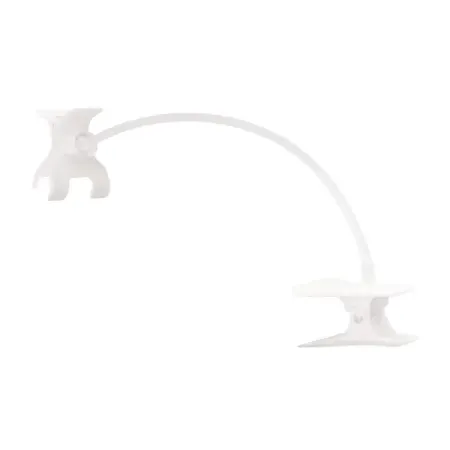 Крепление гибкое с прищепкой и держателем для фитосветильника Т5 Ritter Planta 56295 5 пластик металл цвет белый