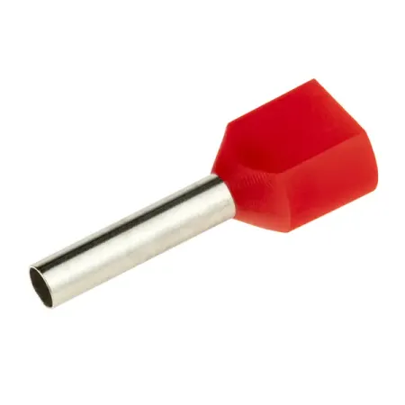 Наконечник-гильза Duwi НШВИ 2 1-10 мм цвет красный 25 шт.