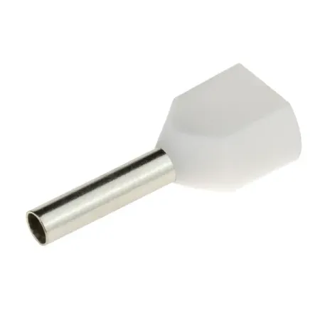 Наконечник-гильза Duwi НШВИ 2 0.75-8 мм цвет белый 25 шт.