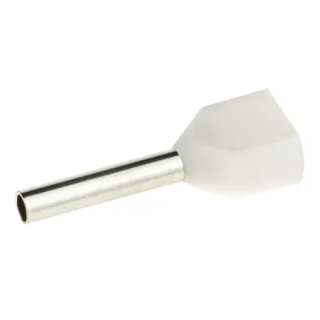 Наконечник-гильза Duwi НШВИ 2 0.75-10 мм цвет белый 25 шт.