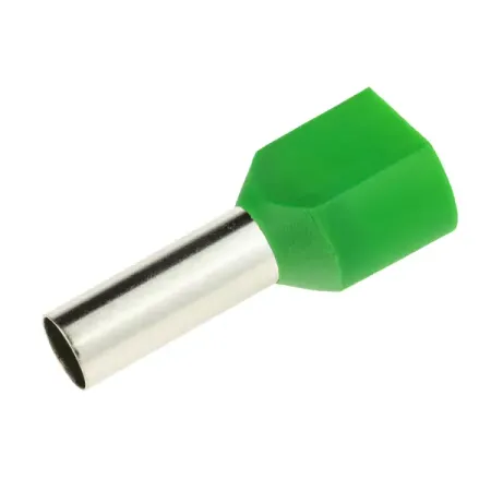 Наконечник-гильза Duwi НШВИ 2 6-14 мм цвет зеленый 25 шт.