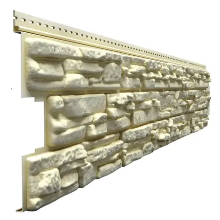 Сайдинг виниловый Döcke Rocky Сланец 1.8 м Кешью 0.51 м²