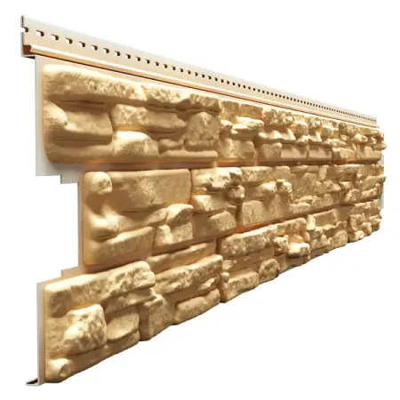 Сайдинг виниловый Döcke Rocky Сланец 1.8 м Пекан 0.51 м²