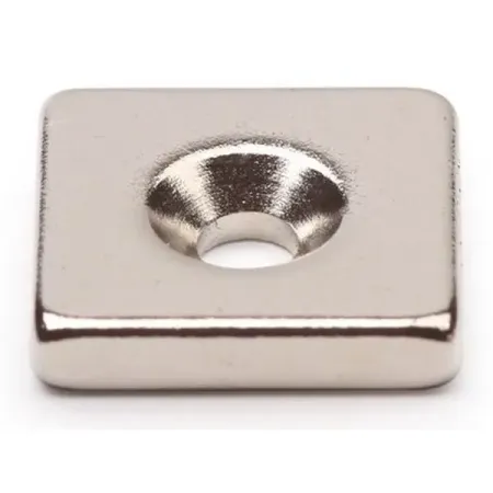 Неодимовый магнит прямоугольник 15x15x3 мм, 4 шт.