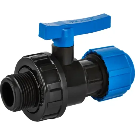 Кран шаровой прямой ТПК-Аква DN25 PN16 1