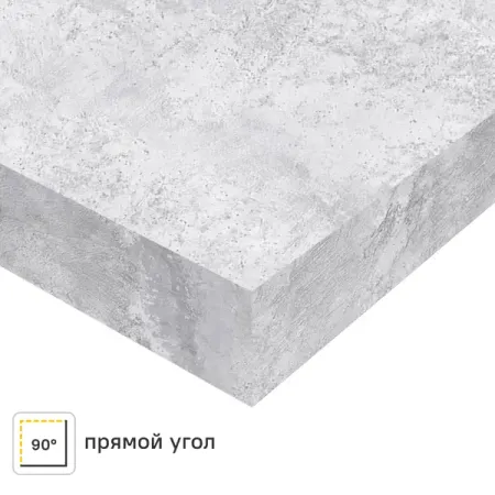 Столешница 300x60x3.8 см ЛДСП цвет бетон светлый светодиодное освещение садового дерева tremblay mack 10вт 20вт 30вт