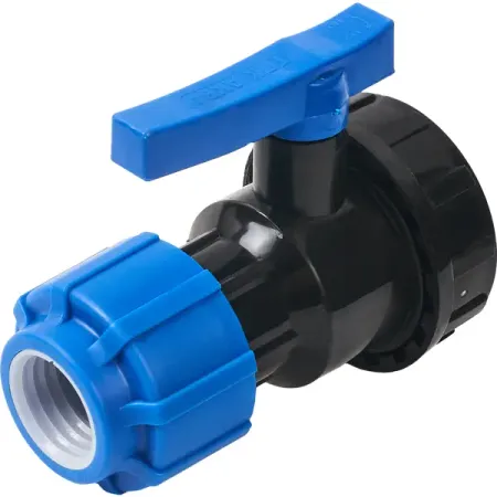 Кран шаровой прямой ТПК-Аква DN25 PN16 1