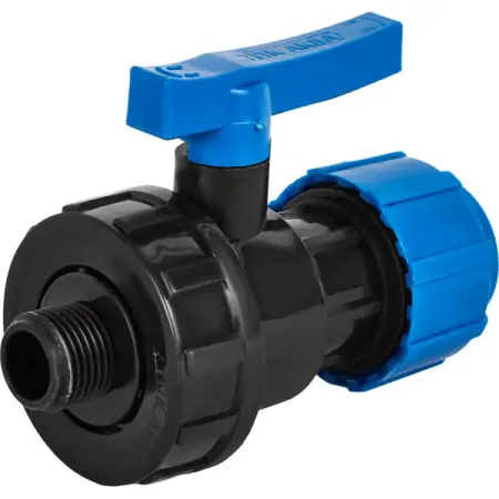 Кран шаровой прямой ТПК-Аква DN25 PN16 1/2