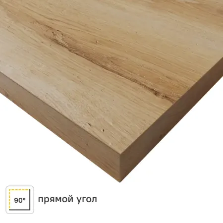 Столешница 300x60x3.8 см ЛДСП цвет дуб горный светодиодное освещение садового дерева tremblay mack 10вт 20вт 30вт