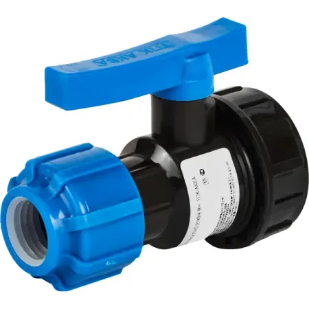 Кран шаровой прямой ТПК-Аква DN20 PN16 3/4