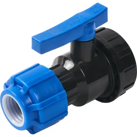 Кран шаровой прямой ТПК-Аква DN25 PN16 1/2