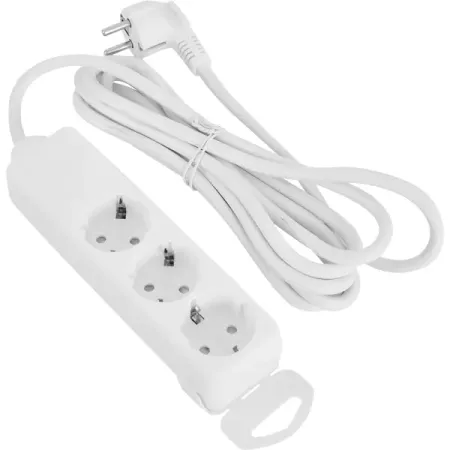 Удлинитель бытовой Lexman 3 розетки с заземлением 3x1.5 мм 5 м 3500 Вт с креплением эллет ваггонер радостные вести комментарий на послание ап павла к галатам