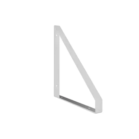 Кронштейн для полки Манхэттен 2x23 см нагрузка до 15 кг цвет белый 2 шт настенные полки jyps